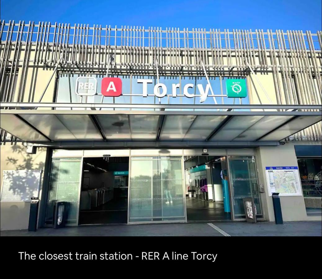 Modern Family Apartment 20Mins From Disney / 45Mins From Paris ローニュ エクステリア 写真